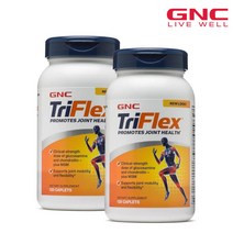 2팩 지엔씨 트리플렉스 TriFlex 120정 콘드로이친 콘드로이틴 Chondroitin 글루코사민 MSM 엠에스엠 조인트 서포트 먹는 히알루론산