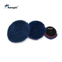 마끼다 광택기 유막제거패드 5 7 인치 전동드릴광택 356 다크 블루 모직 연마 연마, 2pcs x 다크 블루, 6인치 지지대