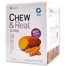 기타 브랜드 코스트코 청정원 Chew & Real 고구마츄 450g (90g x 5개입) 말랭이, 단일옵션