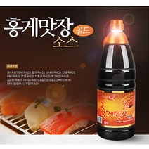 홍일 홍게 맛장소스 골드 1.8L 홍게추출액 56프로 육수 조미 간