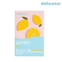 딜리워터 레몬, 3g, 20개