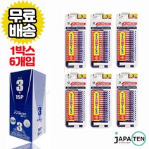 잭스 덴탈프로 치간칫솔 I자형 3호(S) 1박스 (6개), 6개