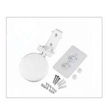 홈캠거치대 올인원 브래킷 프리 펀치 180 도 조절식 벽 홀더 마운트 홈 스마트 카메라용 보안 카메라 설정, WHITE, 1.WHITE