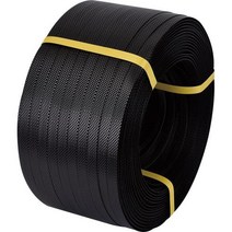 창성밴드 포장용품 밴딩기 PP 밴드 수동 18mm 7kg 두께 1.3mm 흑색, 1개