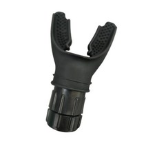 1/2pcs 호흡 트레이너 운동 폐 얼굴 마우스 피스 운동기구 가정용 건강 관리 액세서리, 02 Black-1pcs