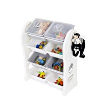 미루 야무진 장난감정리함 - 4단 골든, 미루 야무진 4단 애니 -그레이