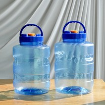 국산 20만 판매 과실주 매실 막걸리 거름망 특수 캡 PET 밀폐용기, 15리터