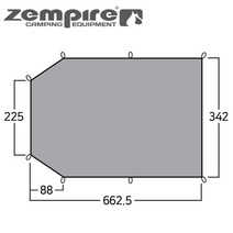 ZEMPIRE 젬파이어 에보 TL 풋프린트 그라운드시트