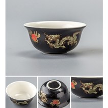티포트 약탕기 Black Ceramic Tea pot Chinese Dragon TeaPot handmade easy kettle 세라믹 차 세트 주전, 06 1pcs cup