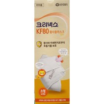 크리넥스 황사용 마스크 플러스 KF80 소형 20개입