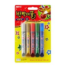 아모스 반짝이풀 5색, 1, 1_5색컨페티