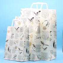 정원패키지 한글쇼핑백 자동쇼핑백10장단위(3가지사이즈), 소(20cm*9cn*28cm)=10장, 1개