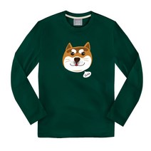 옥스타 시바견 긴팔 티셔츠