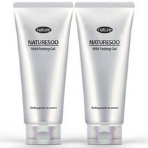 네이처수 마일드 필링젤 저자극 페이스 바디 대용량, 120ml, 2개