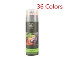 고속카메라 초고속카메라 12/24/36 색 우드 오일 컬러 연필 Lapis De Cor 아티스트 페인팅 연필 학교 드로잉 스케치 미술 용품, 02 36 Colors
