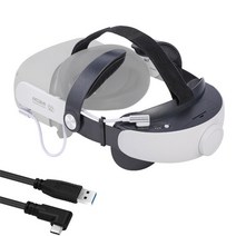 vr 기기 kkcob q2 for oculus quest 2 elite 기계 가성비 게임, 협력사, 5-쇼로 2pcs