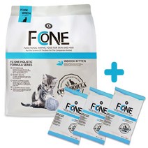 에프씨원 고양이사료 2kg +증정추가 어덜트 키튼 홀리스틱 인도어 사료 FC ONE 어털트 키튼, 에프씨원 고양이사료 2kg (키튼), 1개