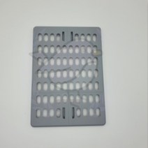 타원형 타공판 30X21 그레이 타공진열대 타공판넬 메쉬판