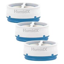 코골이방지 양압기 3Pcs HumidAirX CPAP 필터 ResMed AirMini 미니 인공 호흡기 액세서리 용 AirMini 인공, 01 3 pieces Standard
