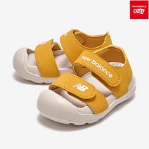 뉴발란스 키즈 유아 아동 남아 여아 샌들 발가락보호 범퍼샌들 K8809C2I 카멜