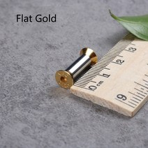 팝너트 리벳너트 너트 인서트너트 볼트너트 인서트 너트 M4 나이프 나사 리벳 DIY 도구 재료 핸들 플레이트, 03 2pcs Flat Gold