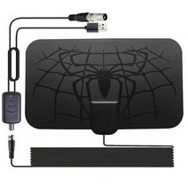 분리형 신호 증폭기가 있는 디지털 HDTV 안테나 TV 증폭기, 1.Black, 1개