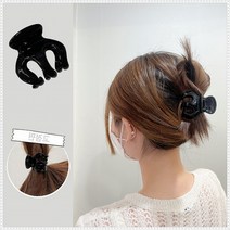 헤어핀 올림머리핀 머리삔 올림머리집게핀 유광 집게핀 올림머리 문어발 머리집게, 상세페이지 참조