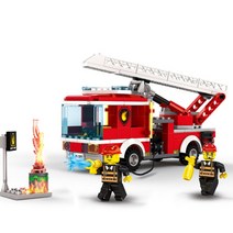중국레고호환 사다리 소방차 조립블럭 장난감 2625 248pcs