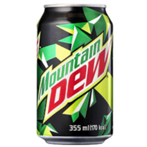 마운틴듀 롯데칠성음료, 355ml, 2개