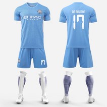 맨체스터시티 축구복 유니폼 맨시티 반팔 트레이닝 풋살 남성 EPL 세트