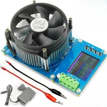 리튬 배터리 테스터 용량 내부 저항 전류 전압 전력 모니터 방전기 150W 20A CNC, 10A-1.77인치디스플레이, 1개