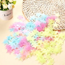 야광별 스티커 100P 천장 벽 꾸미기, 혼합(100P)