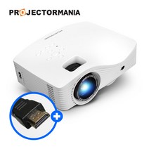 프로젝터매니아 PJM200 미니빔프로젝터 가정용 캠핑용 가성비 빔프로젝트