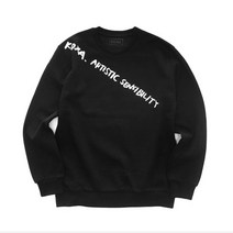 [코싸] koxa shoulder slo mtm black 맨투맨