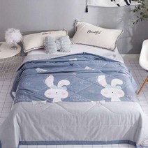 여름 코튼이불 부드러운 통기성 면 이불, [10] 10