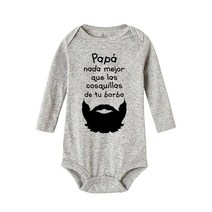 신생아옷 아기옷 아빠는 당신의 수염의 간지함보다 더 낫지 않습니다. 베이비 바디 슈트 Born Short/long Sleeve Romper 아버지의 날 의상