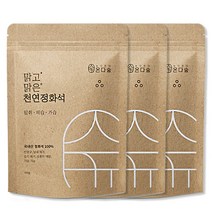 온다숲 국내산 자연기화식 가습기 정화석, 정화석 500g 3개