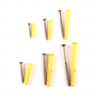 콘크리트 앙카 6x40 50개 앵커 확장튜브+나사못 칼블럭