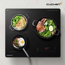 [본사직영] 쿠첸 ALL IH 3구 인덕션 CIR-O2IH33FLBIA 빌트인, 없음