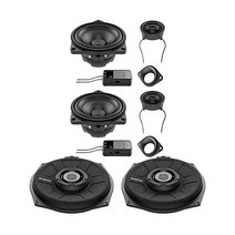 0410 BMW 5 시리즈 투어링 E61 베이스 사운드 시스템과 호환되는 오디슨 프론트 스피커 서브우퍼 번들