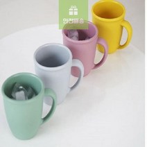 파스텔 실리콘 머그컵(4color), 옐로우