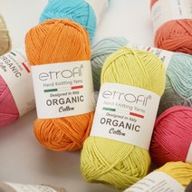 니트러브 etrofil 유기농 오가닉코튼, 18 옐로우