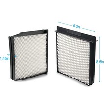 Eagleggo Bemis Essick Air 1040 Super Wick용 가습기 필터 - 2팩