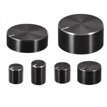 포텐셔미터 노브 캡 인코더 볼륨 조절 로터리 테이퍼 구멍용 오디오 6mm, 40 x 15mm (D x H)40 x 15mm (D, 01 40 x 15mm (D x H)