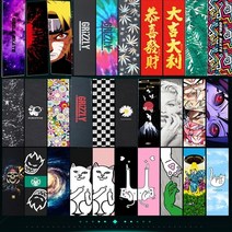 언노운롱보드 댄싱롱보드 8423cm 스케이트 보드 사포 스쿠터 그립 테이프 데크 롱, 판매자 무작위 하나