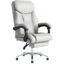 허리편한 의자 린백 고급 공부용 중역의자 인체공학, 브라운 180도 리클라이닝 2