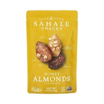 사할리 스낵 Sahale Snacks 허니 아몬드 글레이즈드 믹스 113g 4oz