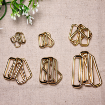 헤세드 국내제작] 골드 사각링 금속부자재 (4p), 골드12mm, 4개