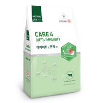 네츄럴랩 독 케어4 다이어트&면역 2kg