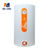 경동나비엔 법랑 전기 온수기 대용량 EW-80N/EW-100N 80리터 100리터 벽걸이형 직접설치, EW-80N